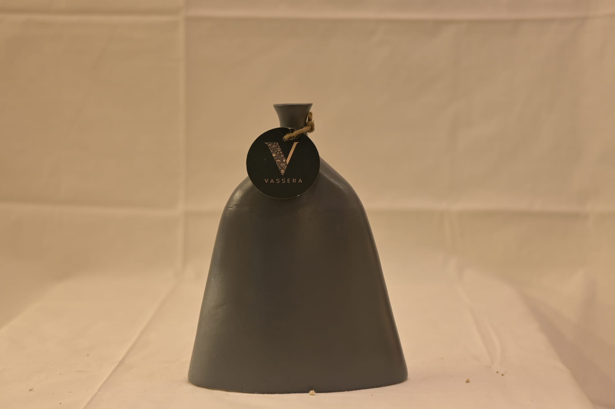 Obsidian Arc Sculptural Vase