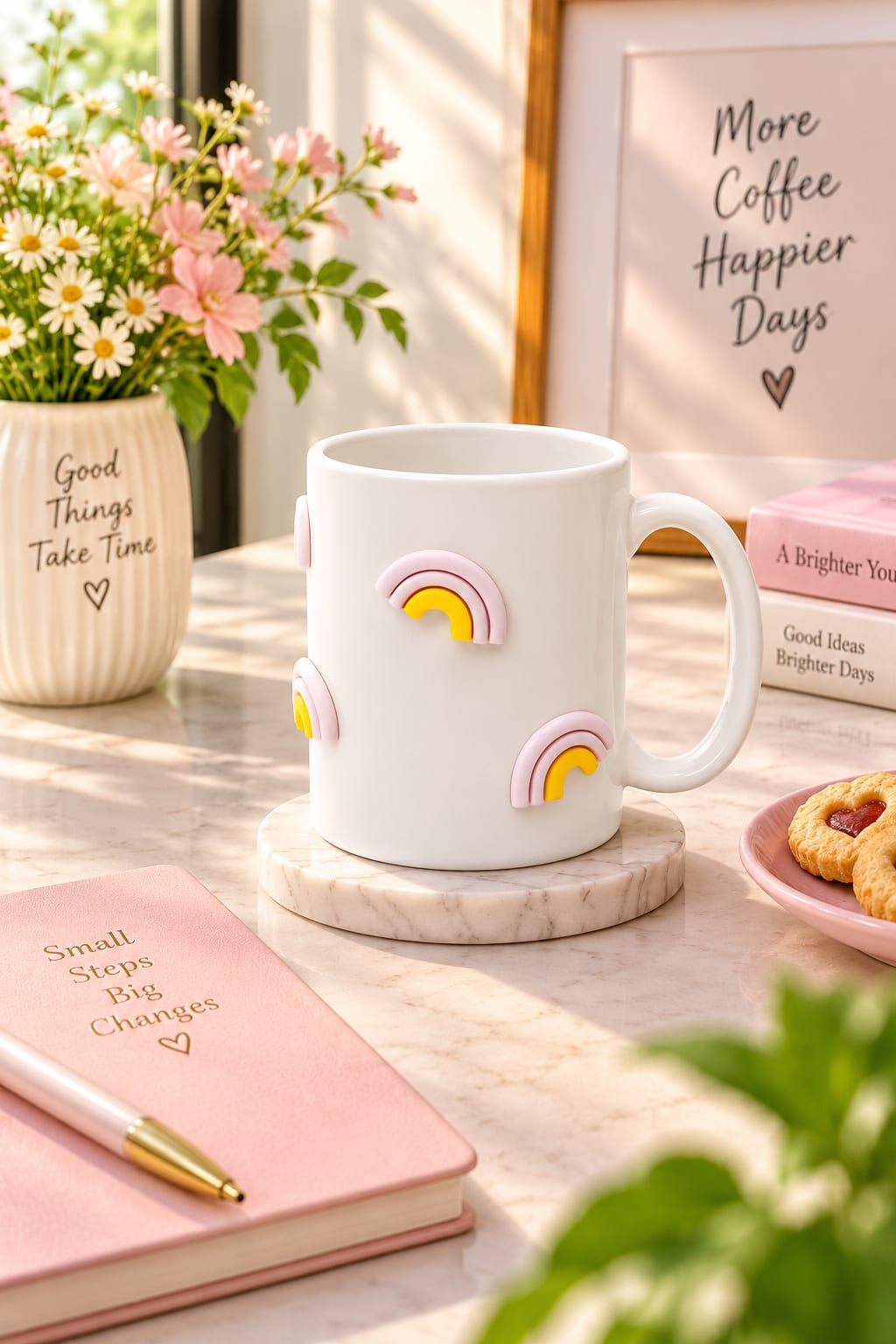 Pastel Rainbow Joy Mug