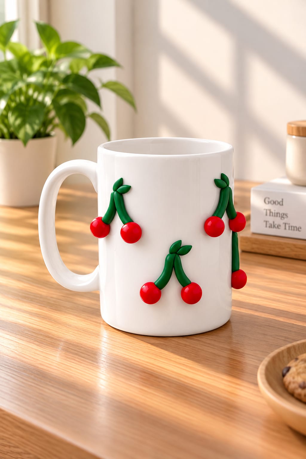 Cherry Pop 3D Ceramic Mug