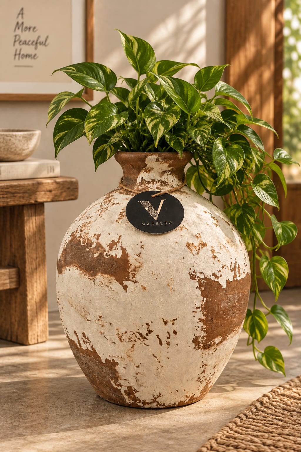 Terra Patina Rustic Ceramic Vase