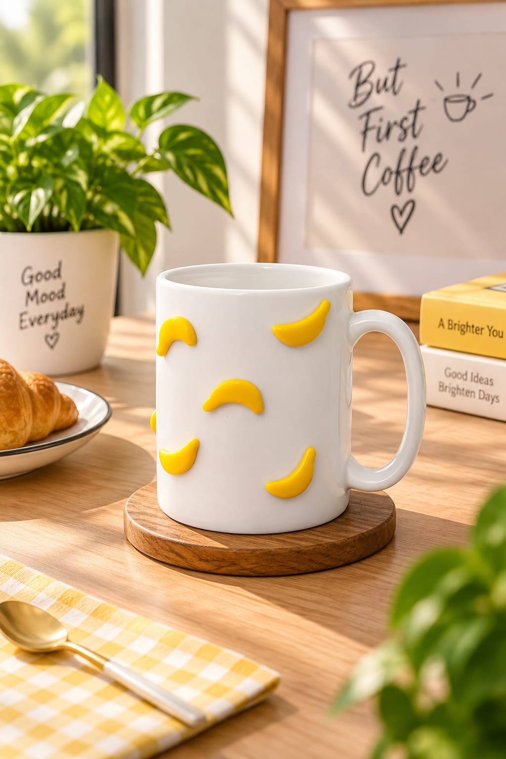Sunny Banana Ceramic Mug