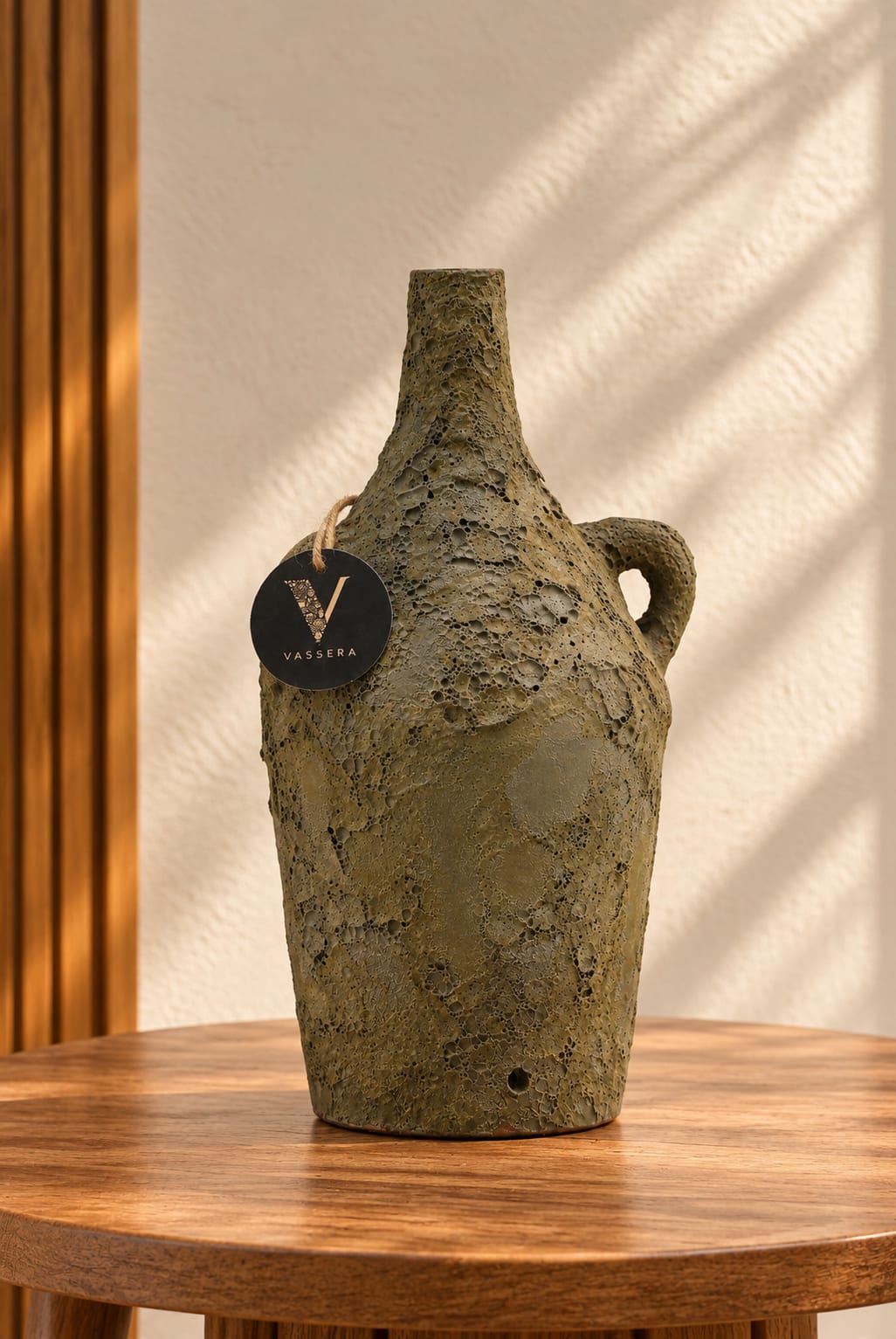 Volcanic Terra Handle Vase
