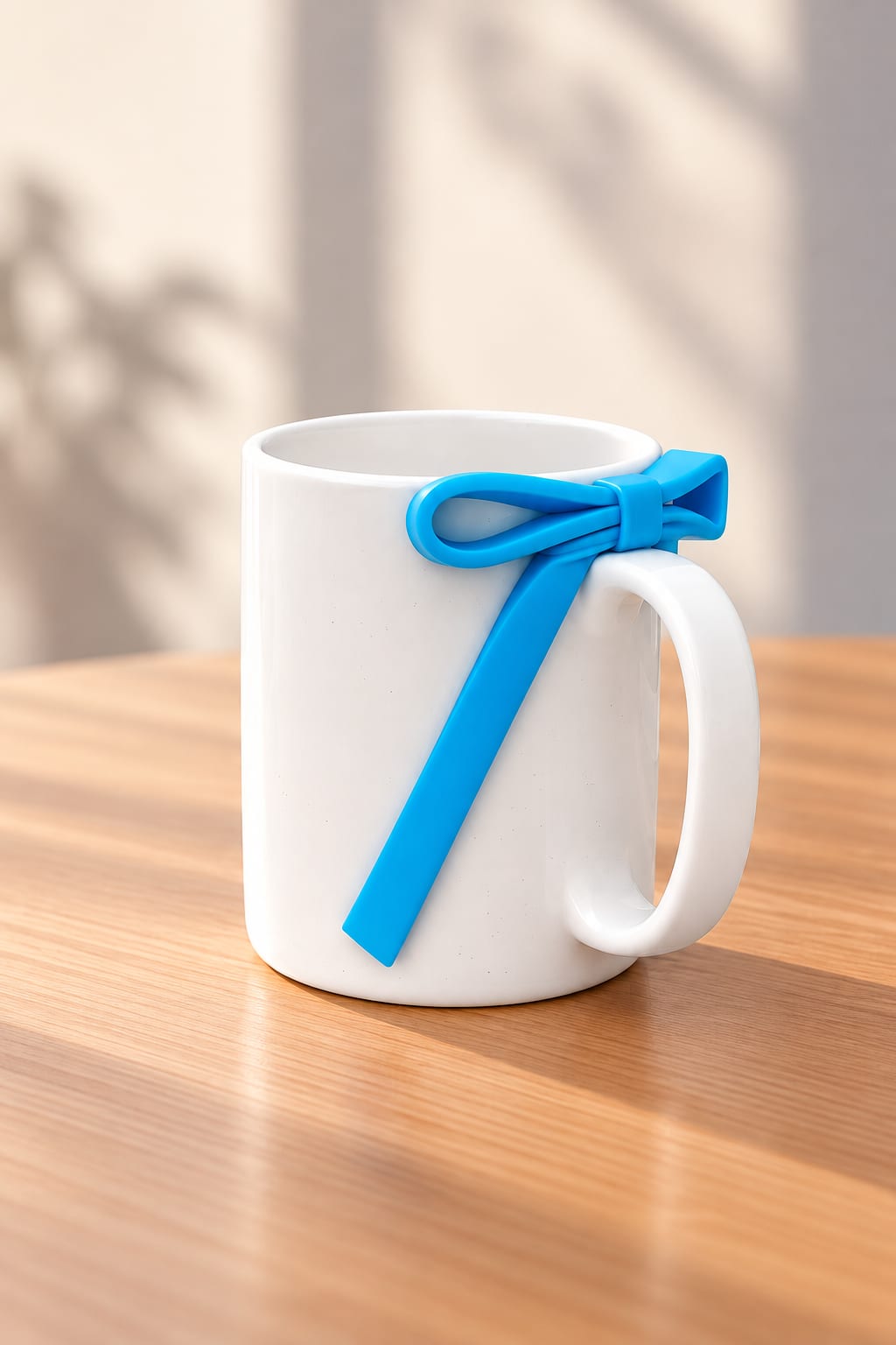 Azure Bow Charm Mug